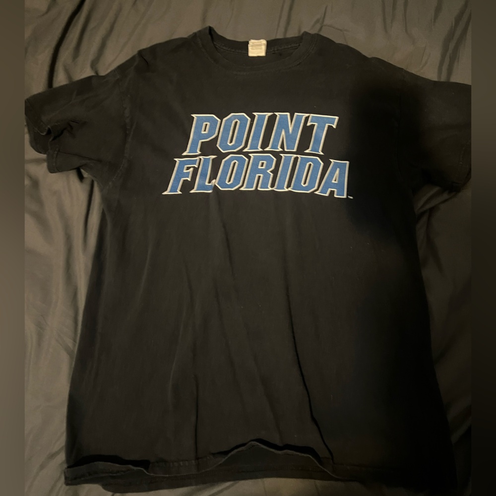 Vintage Point Florida black t shirt large